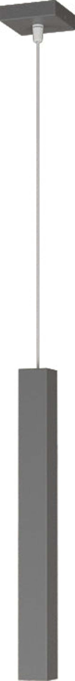 Sospensione-Moderna-Square-Tube-Metallo-Grigio-Antracite-1-Luce-Gu10