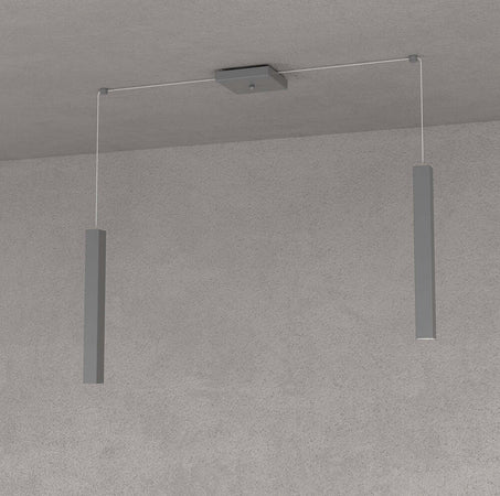 Sospensione-Moderna-Square-Tube-Metallo-Grigio-Antracite-2-Luci-Gu10