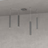 Sospensione-Moderna-Square-Tube-Metallo-Grigio-Antracite-4-Luci-Gu10