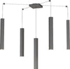 Sospensione-Moderna-Square-Tube-Metallo-Grigio-Antracite-5-Luci-Gu10