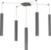 Sospensione-Moderna-Square-Tube-Metallo-Grigio-Antracite-5-Luci-Gu10