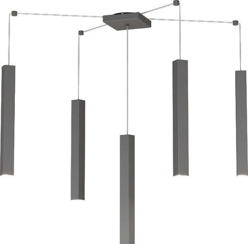 Sospensione-Moderna-Square-Tube-Metallo-Grigio-Antracite-5-Luci-Gu10