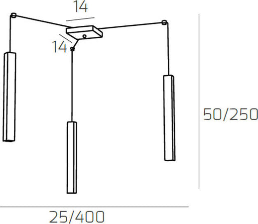 Sospensione-Moderna-Square-Tube-Metallo-Marrone-3-Luci-Gu10