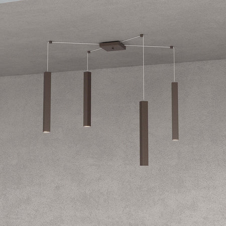 Sospensione-Moderna-Square-Tube-Metallo-Marrone-4-Luci-Gu10