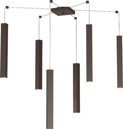 Sospensione-Moderna-Square-Tube-Metallo-Marrone-6-Luci-Gu10
