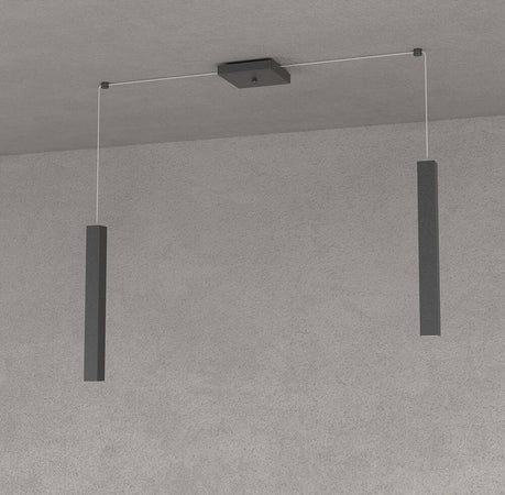 Sospensione-Moderna-Square-Tube-Metallo-Nero-2-Luci-Gu10