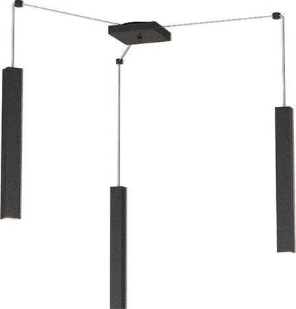 Sospensione-Moderna-Square-Tube-Metallo-Nero-3-Luci-Gu10