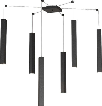 Sospensione-Moderna-Square-Tube-Metallo-Nero-6-Luci-Gu10