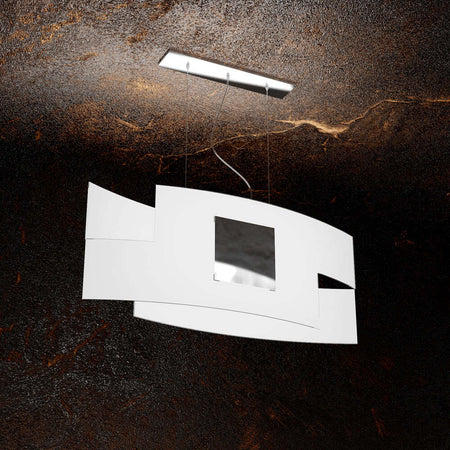 Sospensione-Moderna-Tetris-Color-Metallo-Cromo-Vetro-Bianco-2-Luci-E27