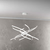 Sospensione-Moderna-Tornado-Alluminio-Bianco-Led-69W-D.80Cm-Luce-Calda