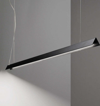 Sospensione-Moderna-V-Line-Metallo-Nero-Led-20W-3000K-Luce-Calda