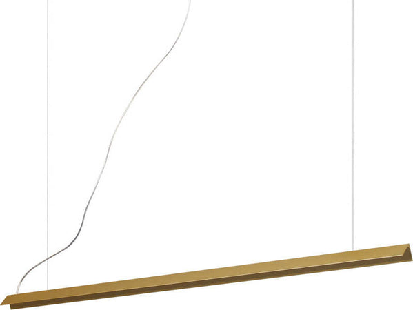 Sospensione-Moderna-V-Line-Metallo-Ottone-Led-20W-3000K-Luce-Calda