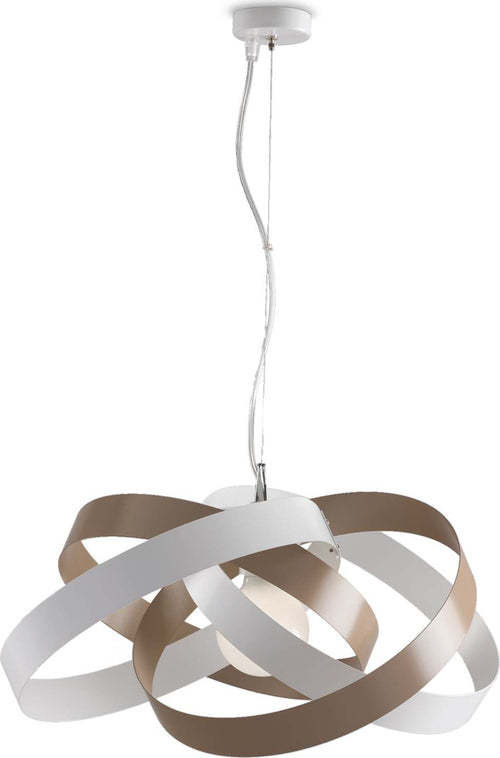 Sospensione-Moderna-Vertigo-1-Luce-4-Cerchi-Ferro-Laccato-Bianco-E-Tortora