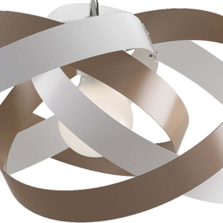 Sospensione-Moderna-Vertigo-1-Luce-4-Cerchi-Ferro-Laccato-Bianco-E-Tortora
