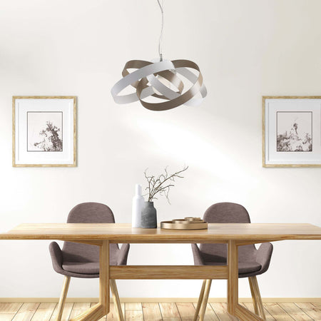Sospensione-Moderna-Vertigo-1-Luce-4-Cerchi-Ferro-Laccato-Bianco-E-Tortora