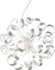 Sospensione-Moderna-Vortex-Metallo-Argento-6-Luci-E14
