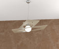 Sospensione-Moderna-Wacky-Metallo-Sabbia-1-Luce-E27-60Cm