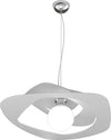 Sospensione-Moderna-Warped-Metallo-Grigio-1-Luce-E27-D.50Cm