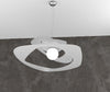 Sospensione-Moderna-Warped-Metallo-Grigio-1-Luce-E27-D.65Cm