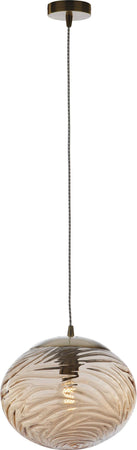 Sospensione Nereide Champagne 1Xe27 30X24,8Cm Illuminazione/Illuminazione per interni/Lampadari lampade a sospensione e plafoniere/Lampade a sospensione Led Mall Home - Napoli, Commerciovirtuoso.it