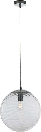 Sospensione Nereide Trasparente 1Xe27 33X33,4Cm Illuminazione/Illuminazione per interni/Lampadari lampade a sospensione e plafoniere/Lampade a sospensione Led Mall Home - Napoli, Commerciovirtuoso.it