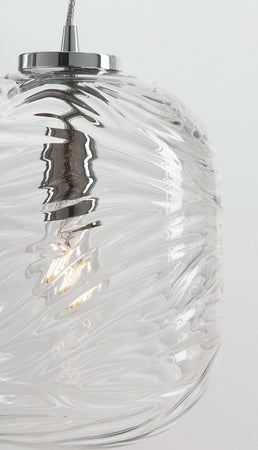 Sospensione Nereide Trasparente 2Xe27 250Cm Illuminazione/Illuminazione per interni/Lampadari lampade a sospensione e plafoniere/Lampade a sospensione Led Mall Home - Napoli, Commerciovirtuoso.it