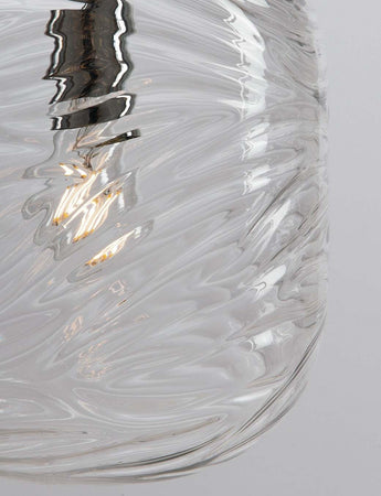 Sospensione Nereide Trasparente 2Xe27 250Cm Illuminazione/Illuminazione per interni/Lampadari lampade a sospensione e plafoniere/Lampade a sospensione Led Mall Home - Napoli, Commerciovirtuoso.it