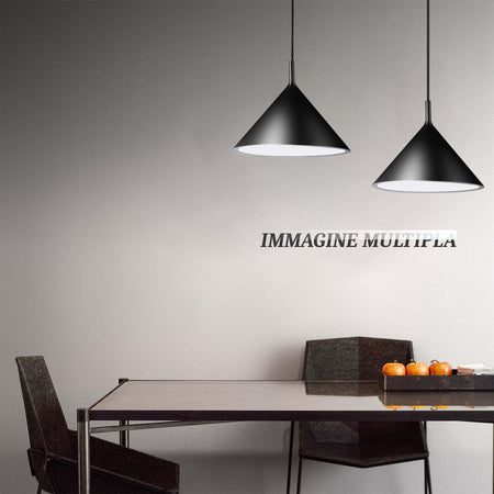 Sospensione-nero-Gea-Luce-BARBIE-SP-E27-LED-alluminio-lampada-soffitto-moderna