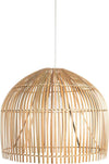 Sospensione-Nordica-Bali-Acciaio-Marrone-Legno-1-Luce-E27-D60Cm
