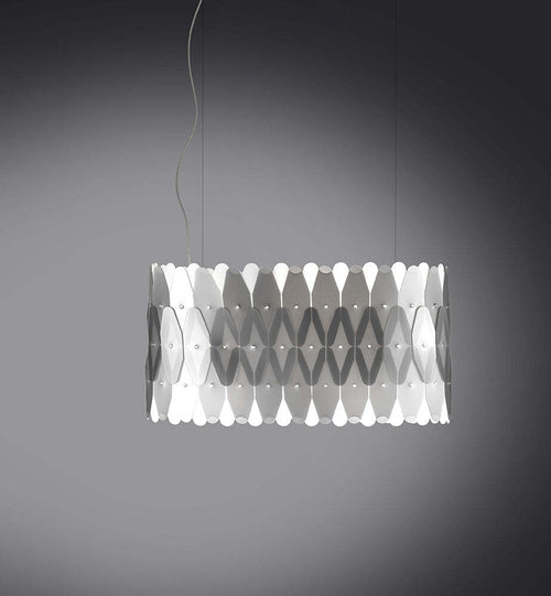 Sospensione-Ovale-Amanda-3-Luci-In-Polilux-Silver-D60-Made-In-Italy