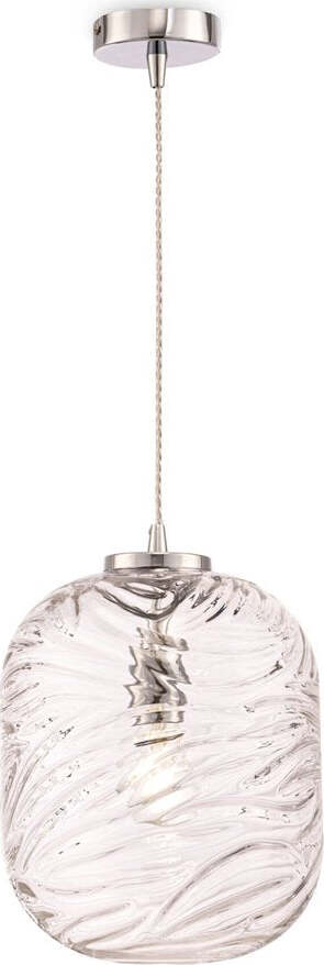 Sospensione-Ovale-Moderna-1-Luce-Vetro-Trasparente-Dunas