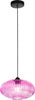 Sospensione-Ovale-Moderna-Plisse-Rosa-1-Luce-E27-In-Vetro-Rigato