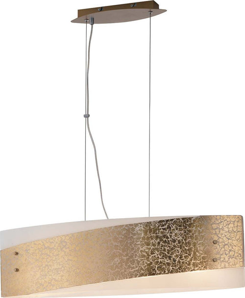 Sospensione Paris Oro 4Xe27 75X20Cm Illuminazione/Illuminazione per interni/Lampadari lampade a sospensione e plafoniere/Lampade a sospensione Led Mall Home - Napoli, Commerciovirtuoso.it
