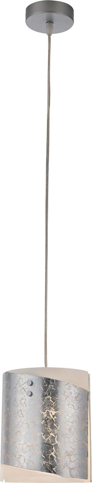 Sospensione Paris Silver 1Xe27 20X20Cm Illuminazione/Illuminazione per interni/Lampadari lampade a sospensione e plafoniere/Lampade a sospensione Led Mall Home - Napoli, Commerciovirtuoso.it