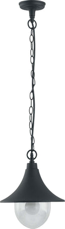 Sospensione Pavia Nera 1Xe27 Ip44 26Cm Illuminazione/Illuminazione per interni/Lampadari lampade a sospensione e plafoniere/Lampade a sospensione Led Mall Home - Napoli, Commerciovirtuoso.it