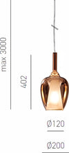 Sospensione-ragnatela-vetro-Gea-Luce-OFELIA-S-E27-LED-lampada-soffitto-multiluce
