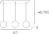 Sospensione-Rett-Contemp-Willow-Metallo-Cromo-Vetro-Bianco-Satitano-3-Luci-G9