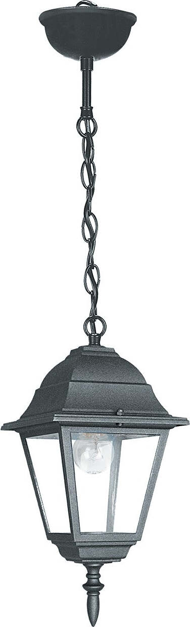 Sospensione Roma Nera 1Xe27 Ip44 14,6Cm Illuminazione/Illuminazione per interni/Lampadari lampade a sospensione e plafoniere/Lampade a sospensione Led Mall Home - Napoli, Commerciovirtuoso.it