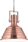 Sospensione-Rustica-Country-Fisherman-Metallo-Rame-1-Luce-E27