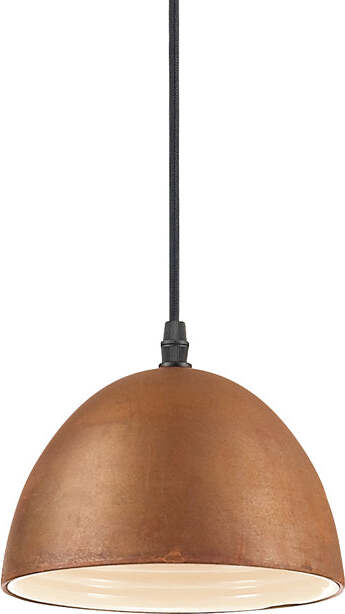 Sospensione-Rustica-Country-Folk-Metallo-Corten-Ruggine-1-Luce-E27-D18Cm