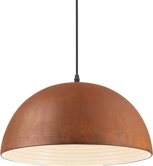 Sospensione-Rustica-Country-Folk-Metallo-Corten-Ruggine-1-Luce-E27-D40Cm