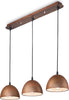 Sospensione-Rustica-Country-Folk-Metallo-Corten-Ruggine-3-Luci-E27
