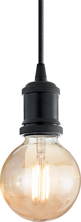 Sospensione-Rustica-Country-Frida-Metallo-Nero-1-Luce-E27
