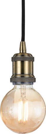 Sospensione-Rustica-Country-Frida-Metallo-Ottone-Brunito-1-Luce-E27