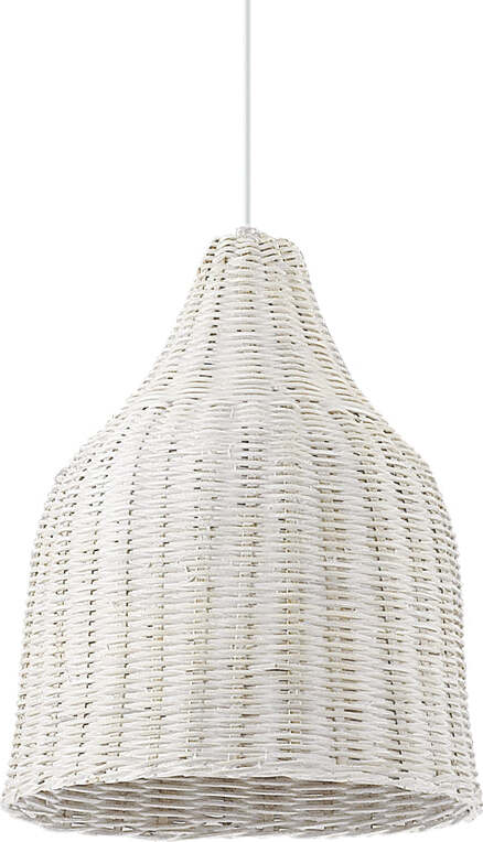 Sospensione-Rustica-Country-Haunt-Corda-Bianco-1-Luce-E27