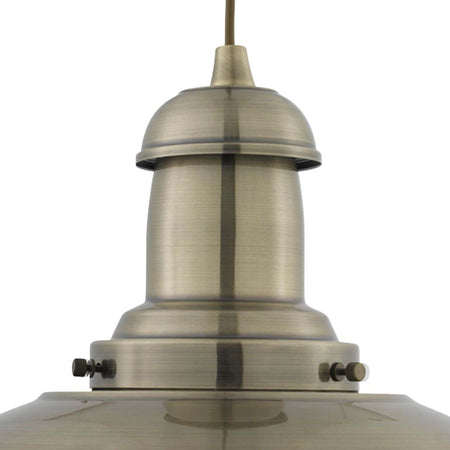 Sospensione-Rustico-Country-Fisher-Man-Acciaio-Adjustable-Vetro-1-Luce-E27