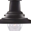 Sospensione-Rustico-Country-Fisher-Man-Acciaio-Nero-Vetro-1-Luce-E27