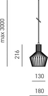 Sospensione-Senza-Rosone-Flash-Flip-Flute-Metallo-Grigio-Cemento