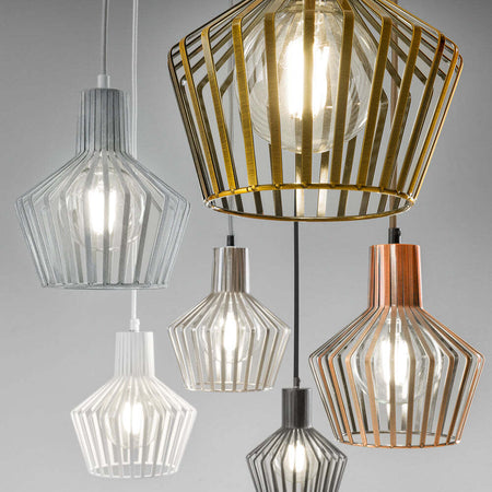 Sospensione-Senza-Rosone-Flash-Flip-Flute-Metallo-Nikel-Satinato