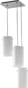 Sospensione Square Bianco 3Xe27 25X25X23Cm Illuminazione/Illuminazione per interni/Lampadari lampade a sospensione e plafoniere/Lampade a sospensione Led Mall Home - Napoli, Commerciovirtuoso.it